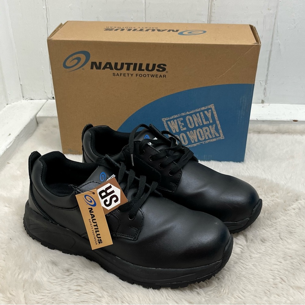 Nautilus Womens Oxford WIDE Safety Shoe